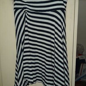 Blue and White Skirt XS